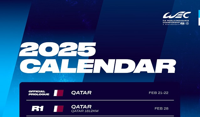 FIA y ACO hacen público el Calendario del WEC para el 2025