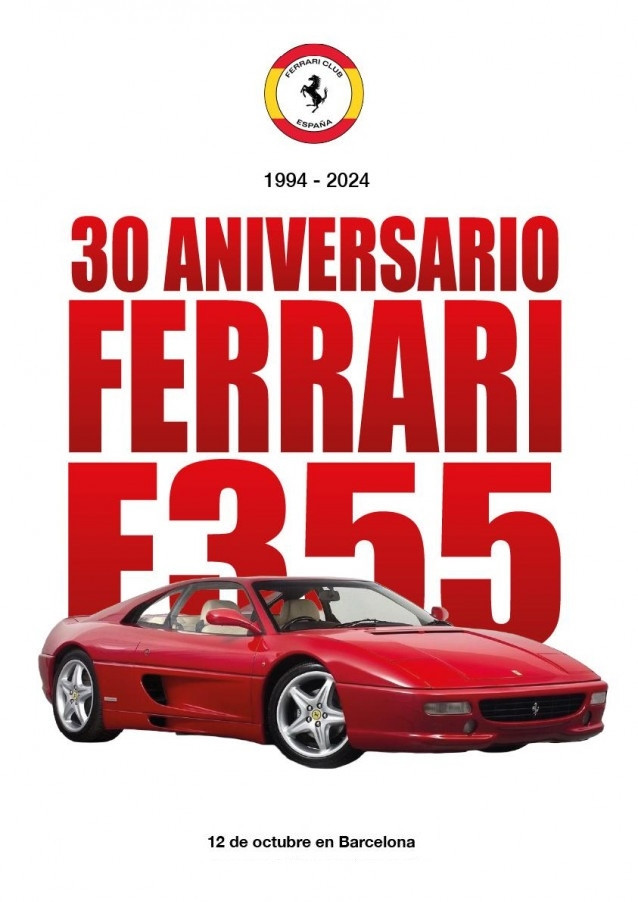 30 Aniversario Ferrari F355 Berlinetta - Cena Homenaje a Marc Gené (Barcelona)